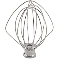 Aikeec Batidora batidora de alambre de acero inoxidable con cabezal inclinable para KitchenAid K45WW WP9704329 KSM150…